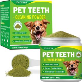Pet Dental Powder - Freshens Breath, Protects Gums And Strengthens Teeth. An Essential For Daily Oral Care And General Dental Care. (Option: 1PC)