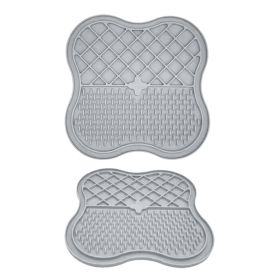 SilIcone Licking Food Mat (Color: Gray)